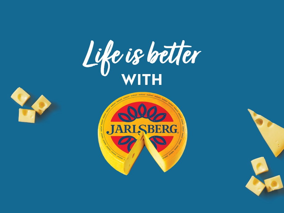 Life's better with Jarlsberg